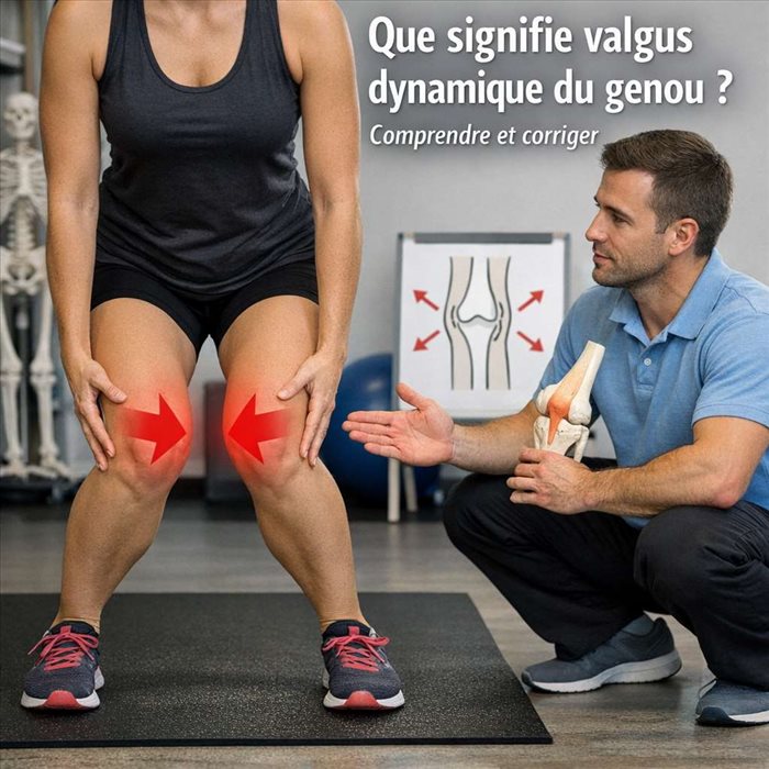 Que signifie valgus dynamique du genou ? Guide complet