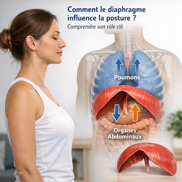 Comment le diaphragme influence la posture ? | Guide complet