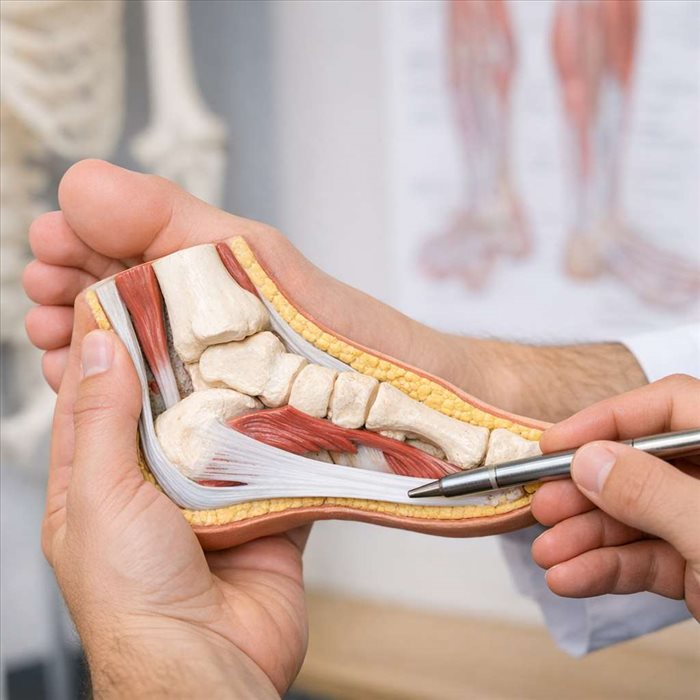 Anatomie fonctionnelle du fascia plantaire : rôle et douleurs