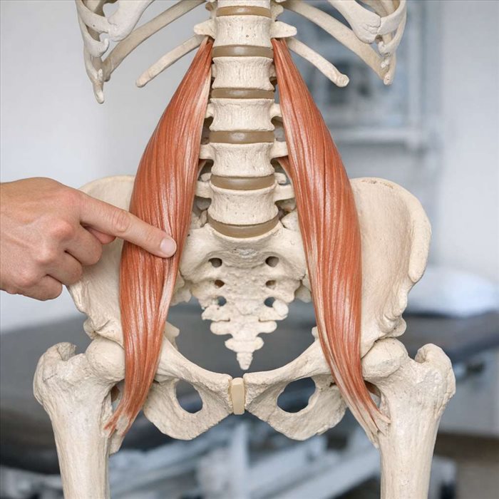 Psoas et colonne lombaire : comprendre son rôle clé