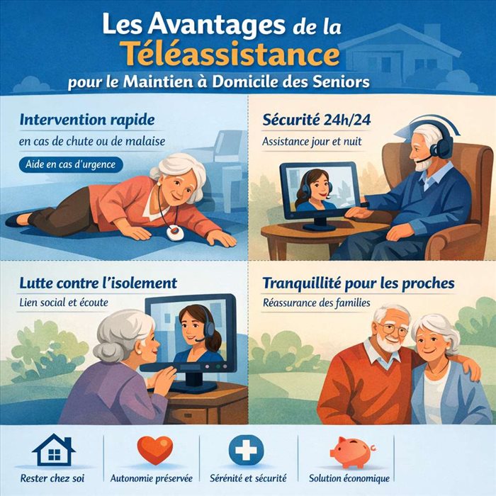 Pourquoi choisir la téléassistance à domicile pour sécuriser un senior ?